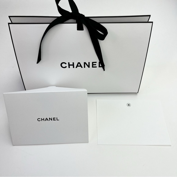 CHANEL Gift Packaging - Box Notecard Envelope NEW - Picture 1 of 16